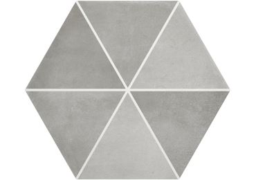 Capri Grey Hex 23X27