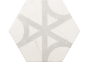 Carrara Hexagon Flow 17,5X20