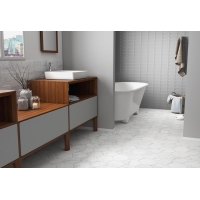 Carrara Hexagon Peak 17,5X20