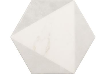 Carrara Hexagon Peak 17,5X20