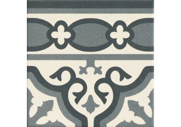 Cenefa Florentine Blu 20x20
