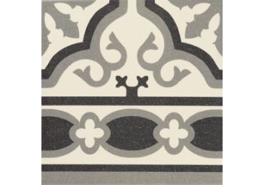 Cenefa Florentine White 20x20