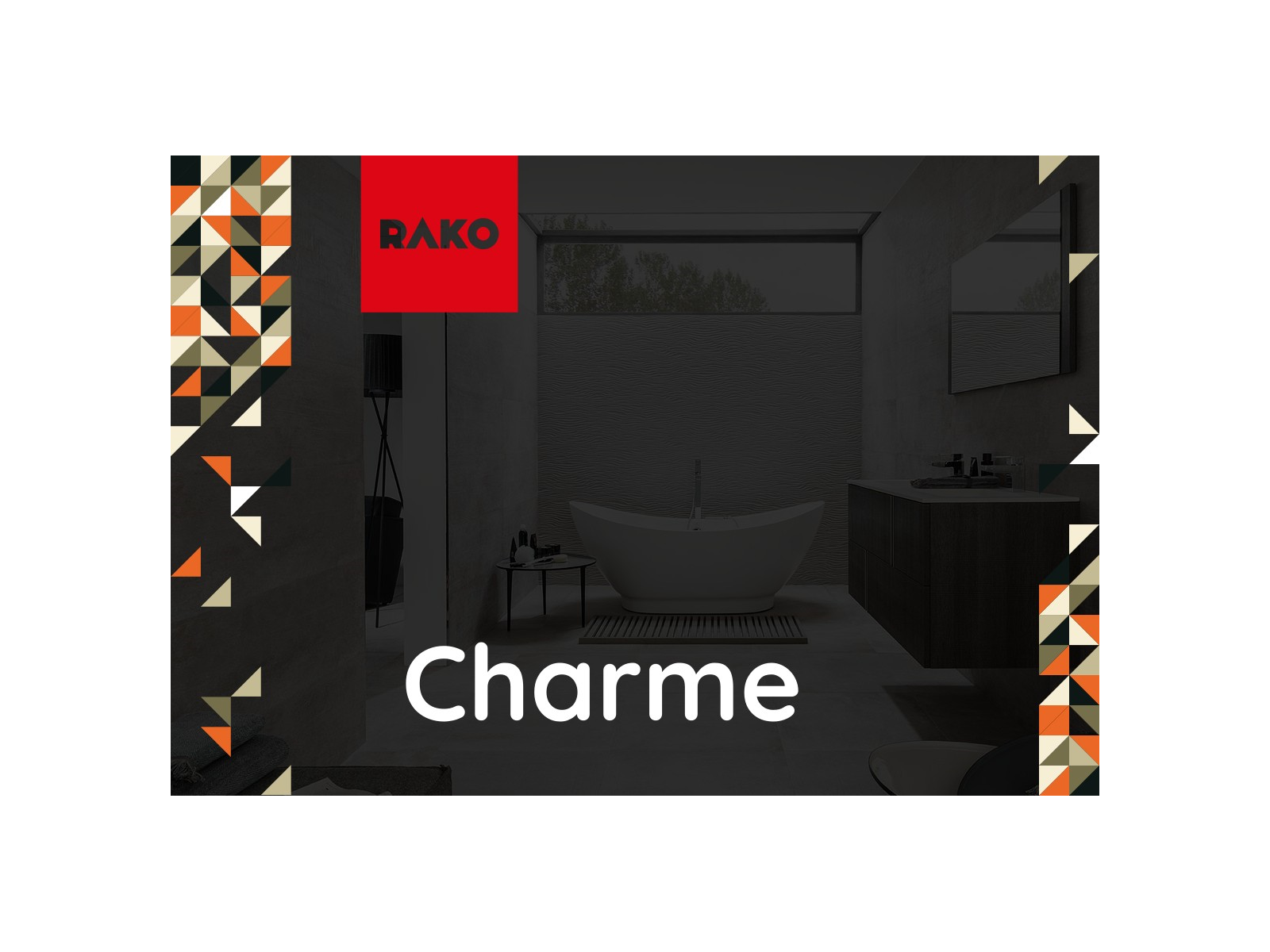 Charme Šedá 5 X 5