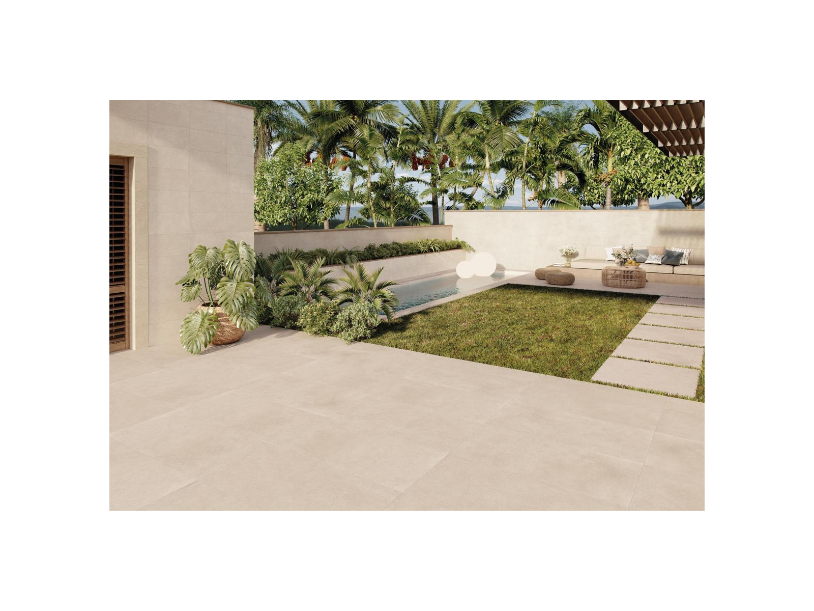 Clunia Natural Antislip 60X60