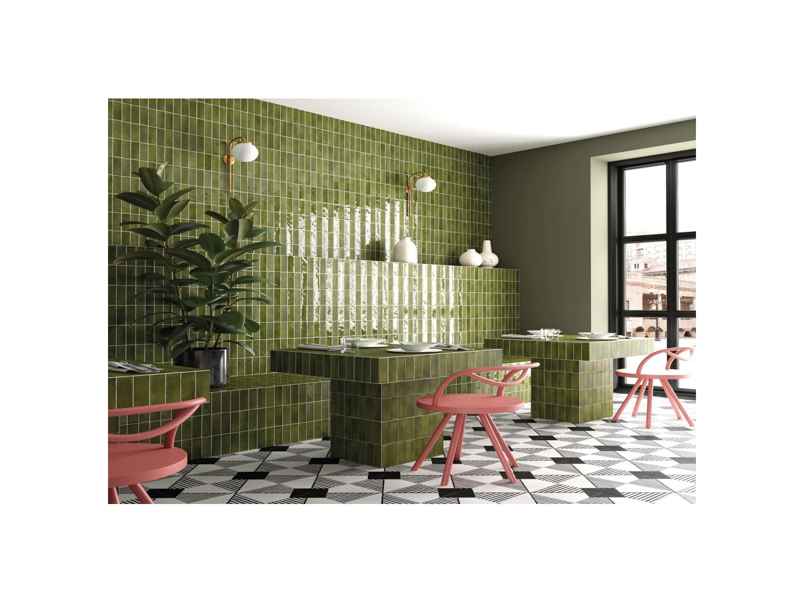 Coco White Matt 5X15