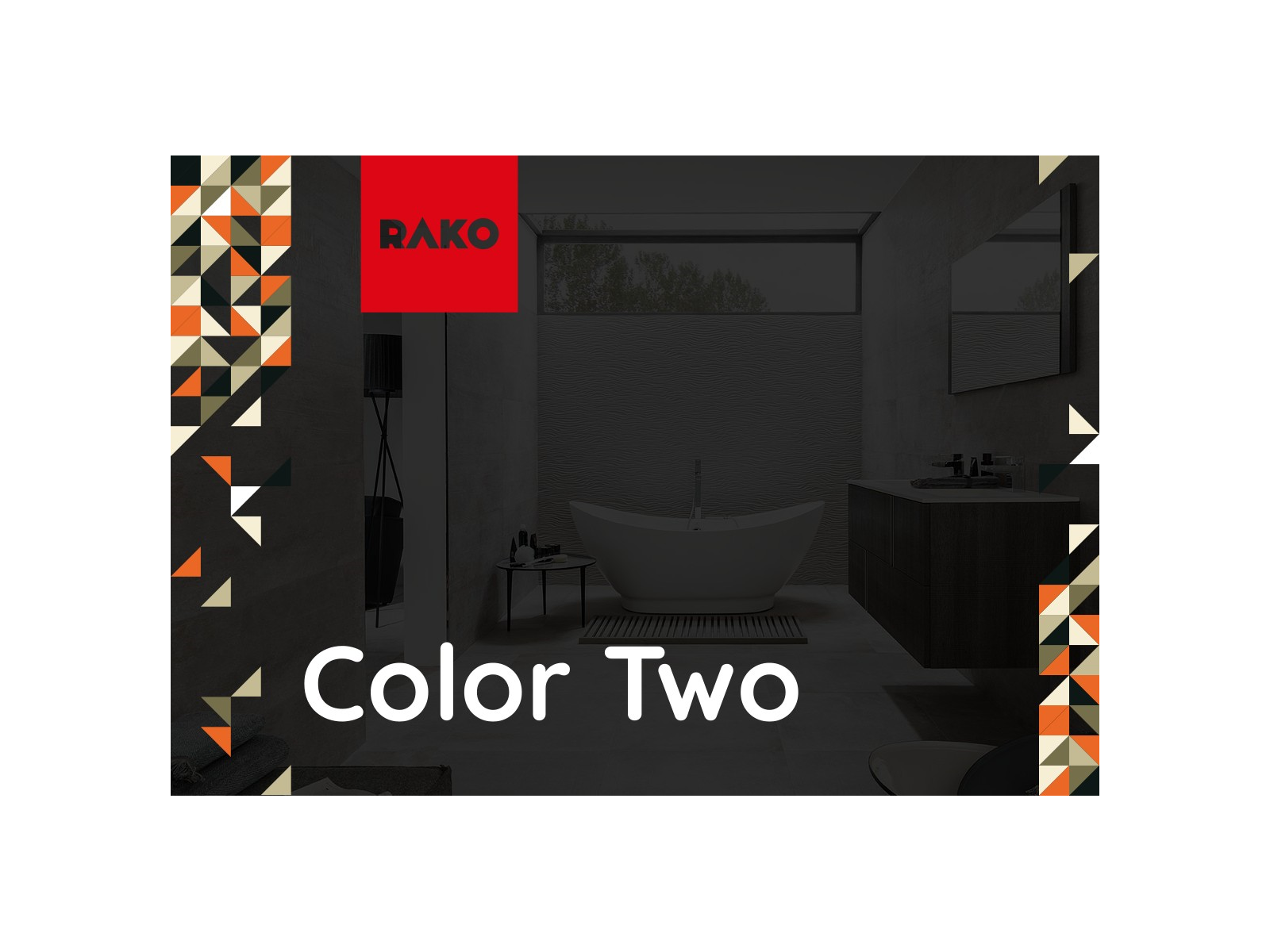 Color Two Šedá 3 X 20