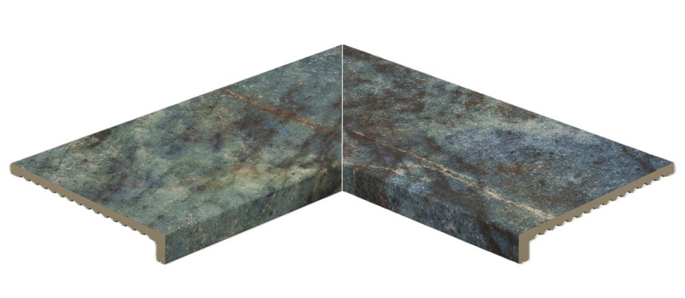 Coral Blue Ant. Rohový Lem 62,6X62,6