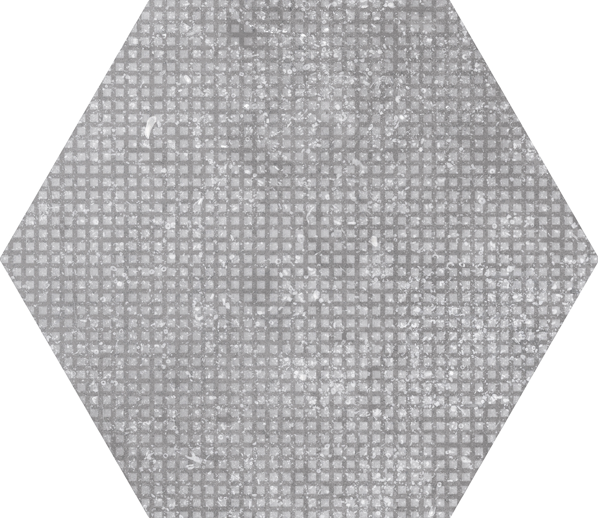 Coralstone Hexagon Melange Grey 29,2X25,4