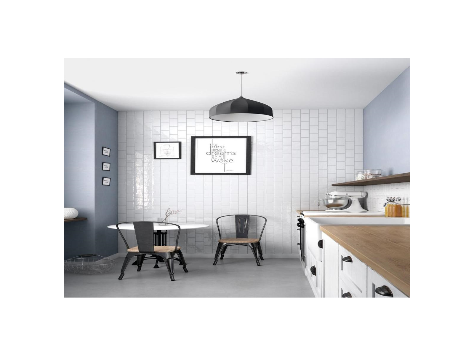Cottage Dark Grey 7,5X30