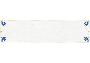 Crackle White Decor 7,5X30