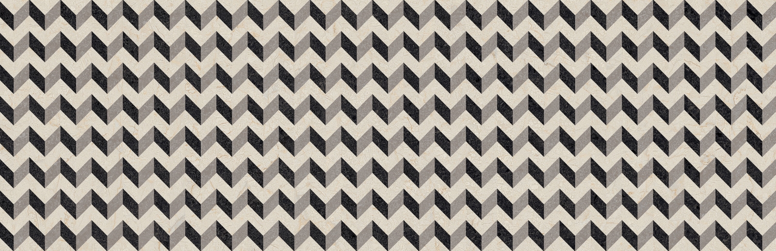 Cream-R Zigzag   32X99