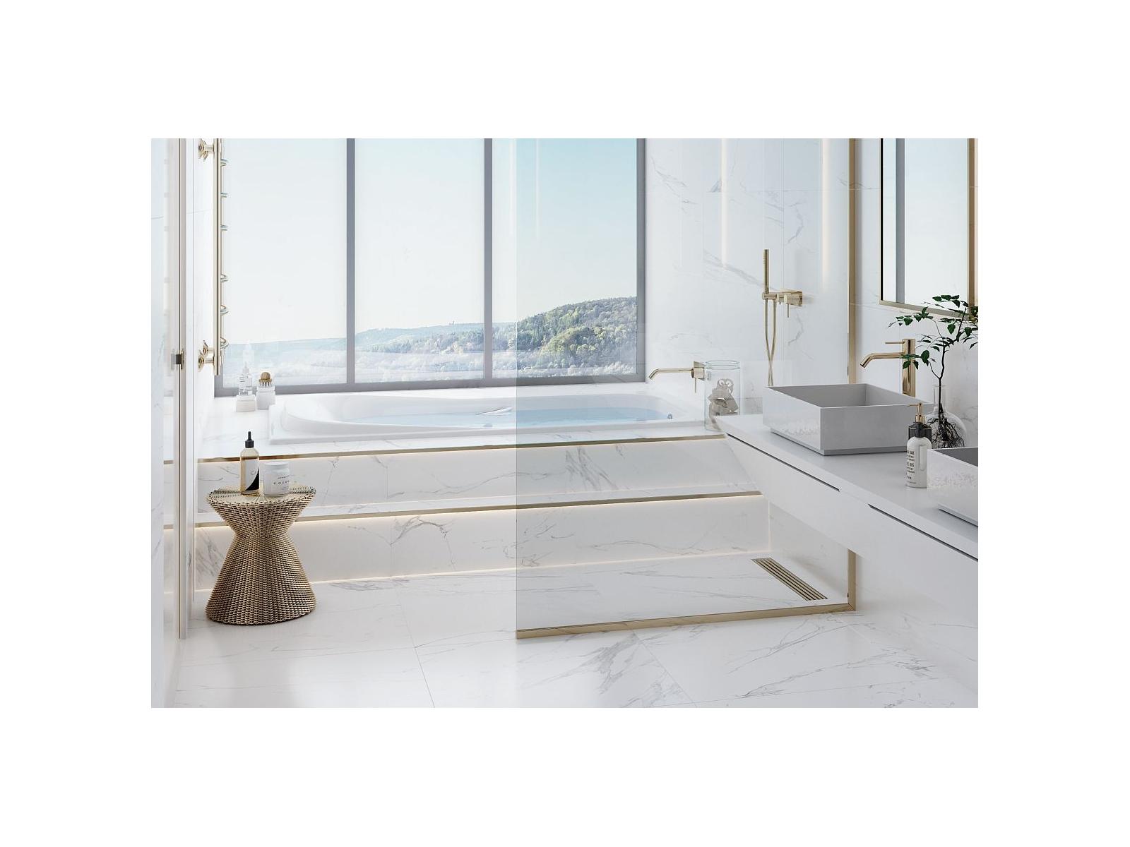 Cubik Artic Gloss 45X120