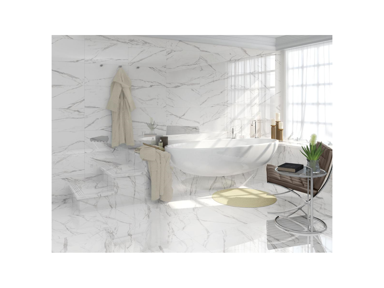 Darney Mosaic Blanco   30X30