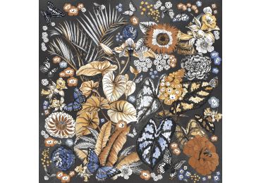 Dec.Hydra Black  Sshine 90X90