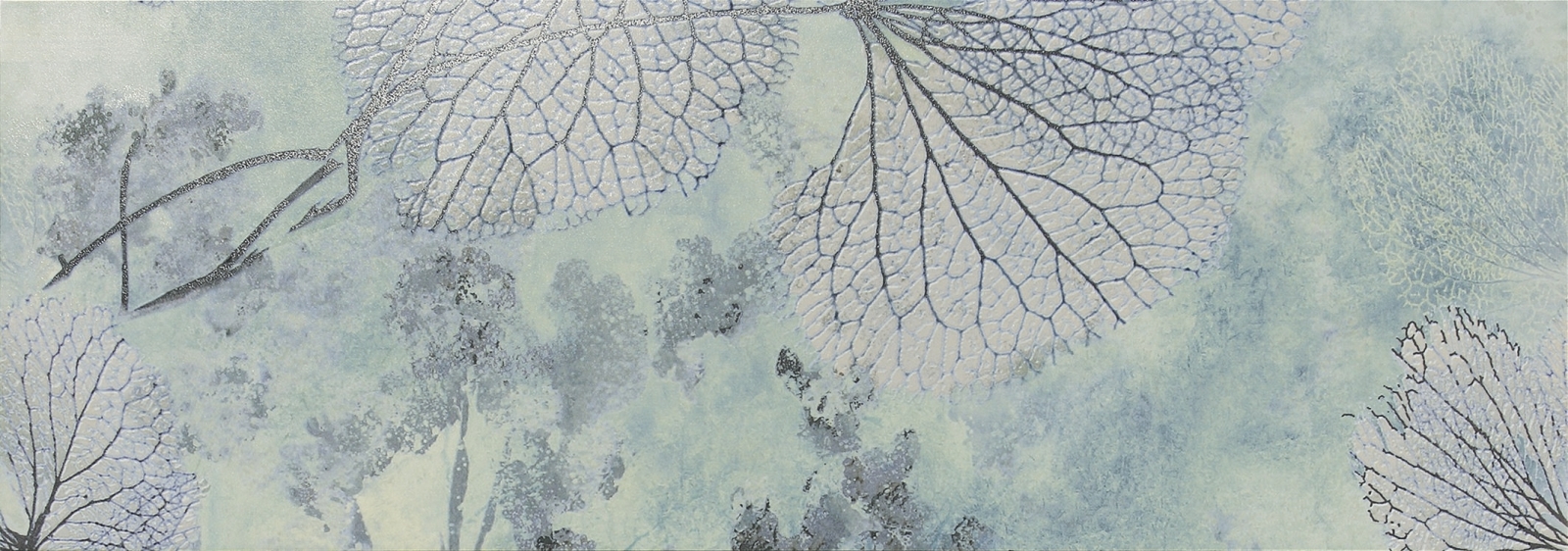 Dec.Pearl Dream Turquoise B 31,6X90