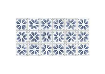 Deco Iris Blue 32X62,5