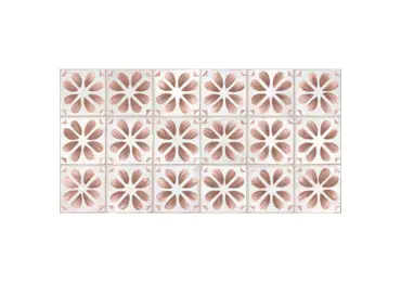 Deco Iris Burdeos 32X62,5