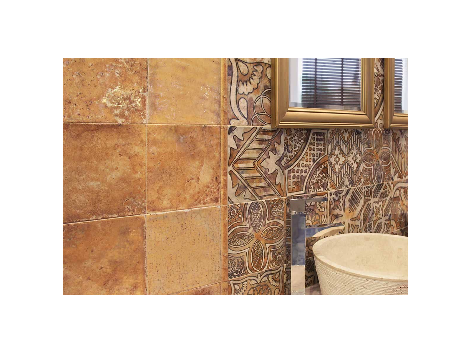 Decor Daman Azul 20x20