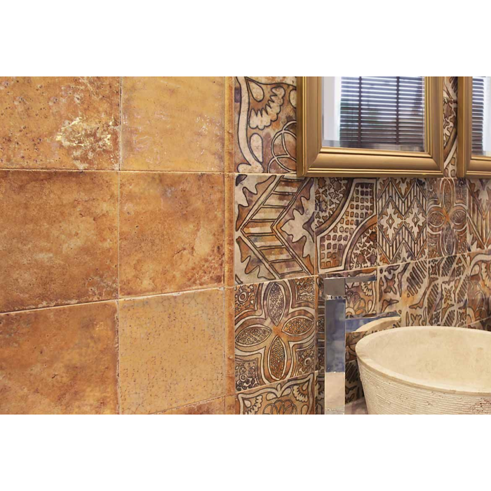 Decor Daman Azul 20x20