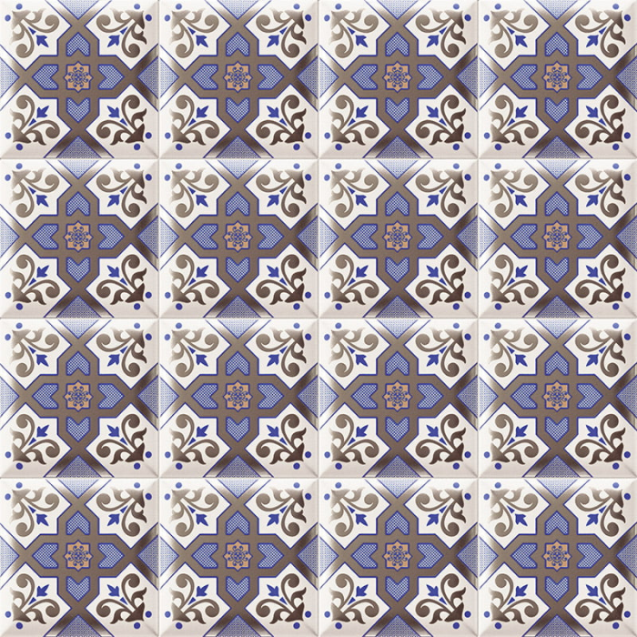 Decor Esna Blu 15x15