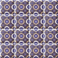 Decor Nilo Blu 15x15