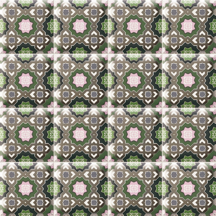 Decor Nilo Green 15x15