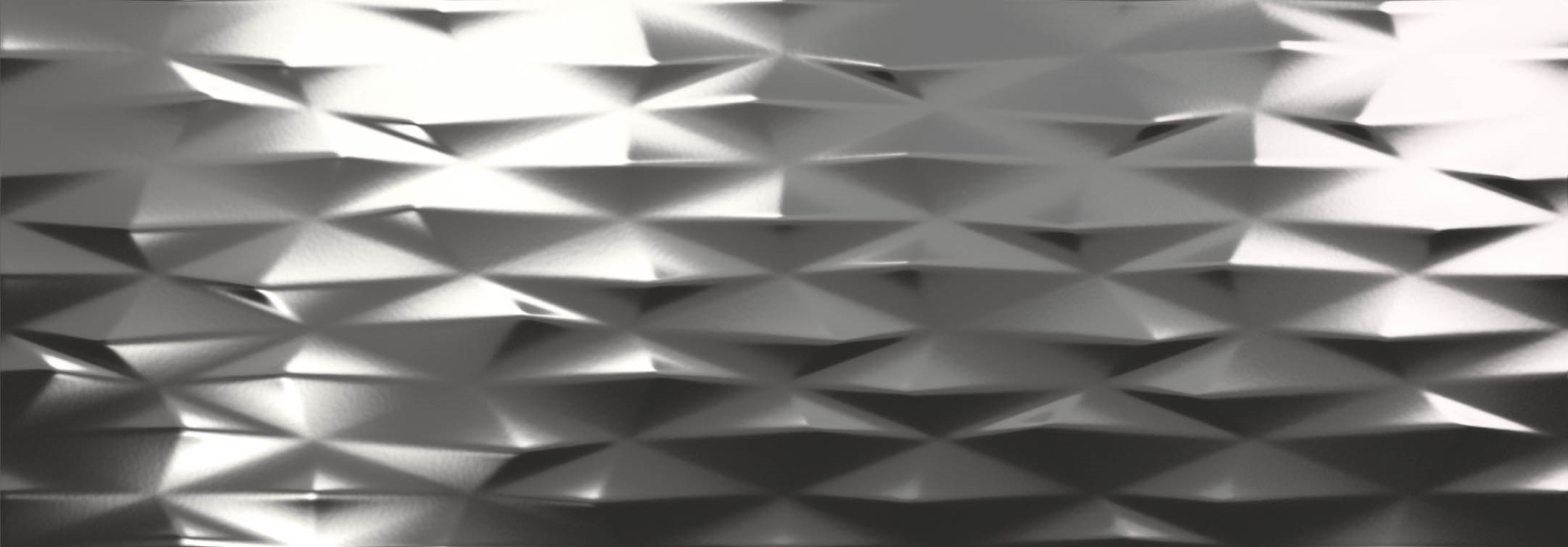 Decor.Prisma Silver 31,6X90