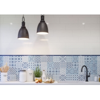 Dekor  Avignon Cobalt 2 Lesk 15X45
