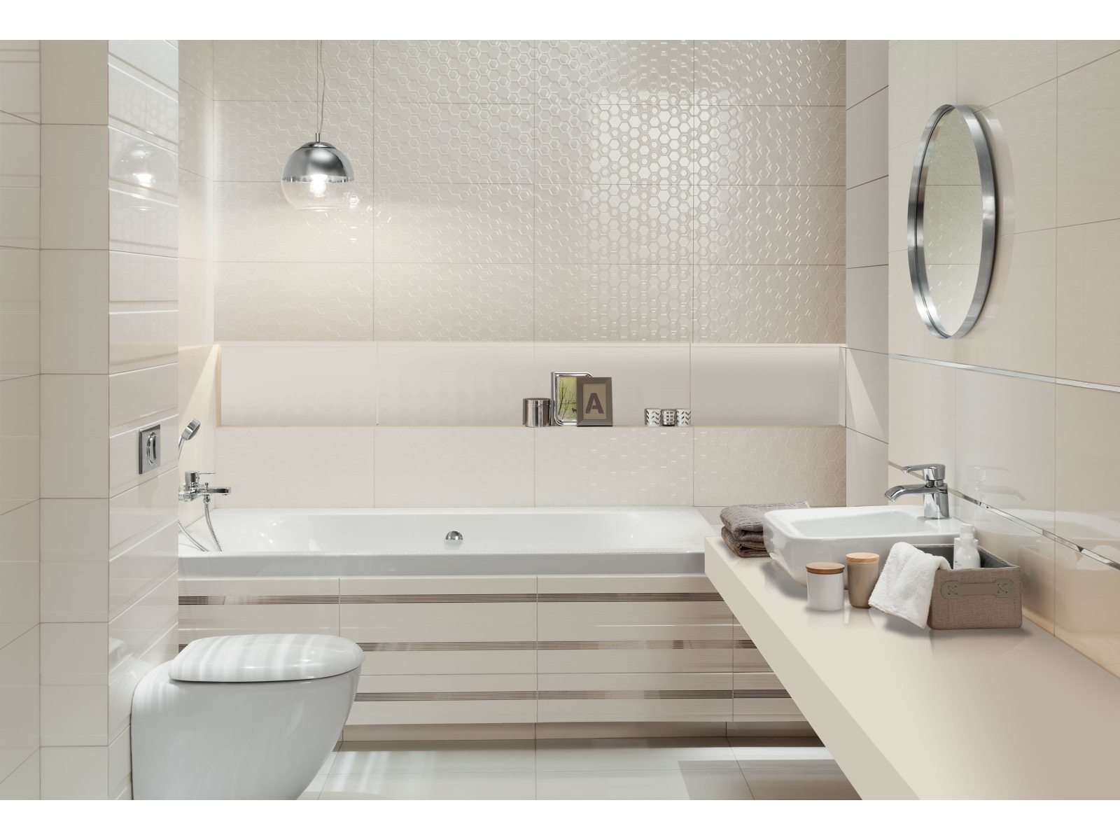Dekor  Blanca Modern Lesk Rektifikovaný 30X60