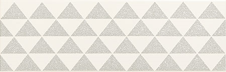 Dekor  Burano Bar White B Mat 7,8X23,7