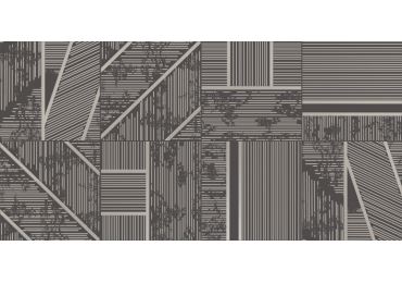 Dekor  Duo Graphite B Pololesk Rektifikovaný 29,8X59,8