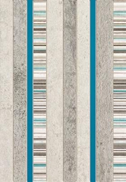 Dekor  Gris Turkus Cer Mat 25X36