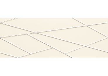 Dekor  House Of Tones White Pololesk Rektifikovaný 32,8X89,8