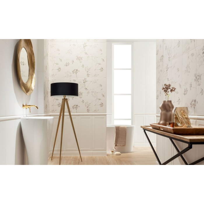 Dekor  Mild Garden White Hex Mat Rektifikovaný 19,2X22,1