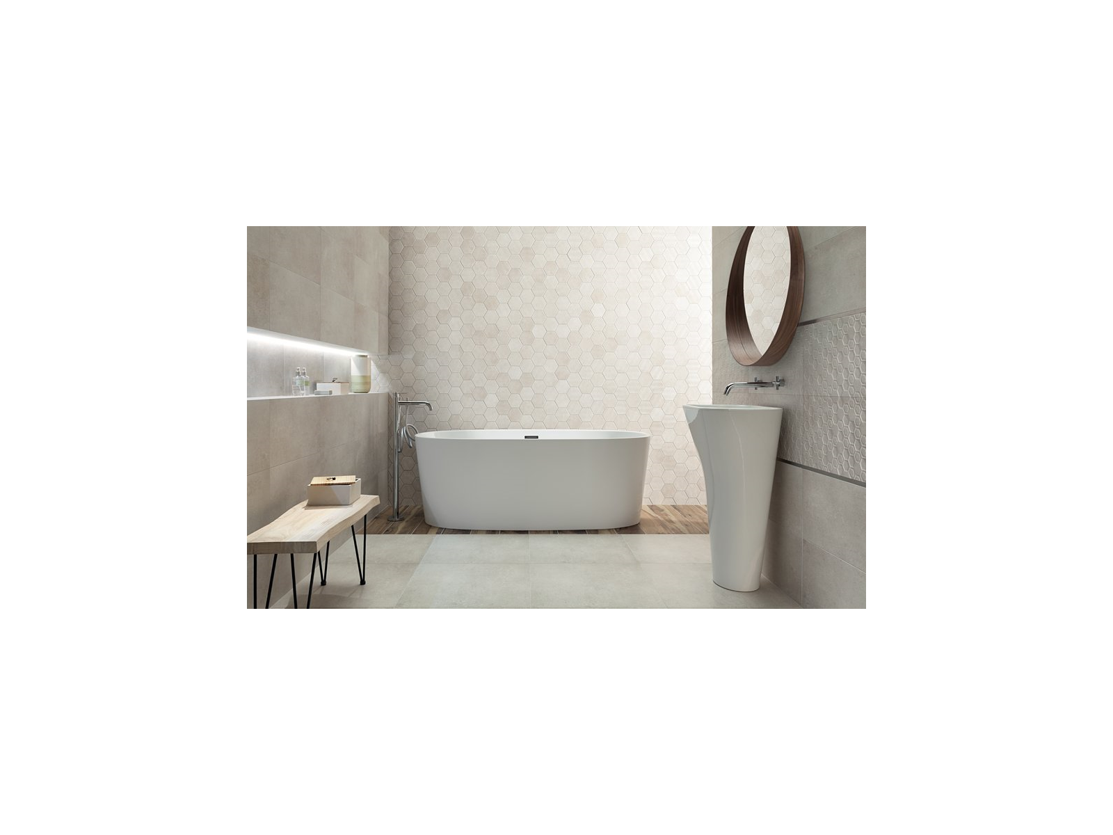 Dekor  Sfumato Struktura Mat Rektifikovaný 29,8X59,8