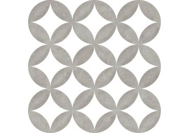 District Circles Grey Porc. 20X20