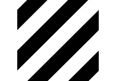 District Lines Black 20X20