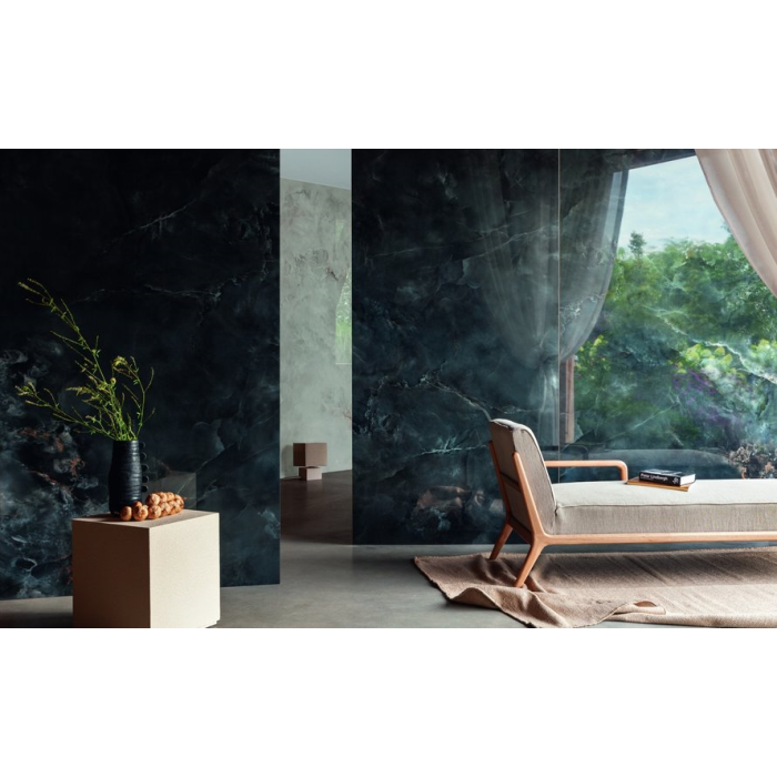 Dlažba  Aquamarine Blue Lesk Rektifikovaná 59,8X119,8