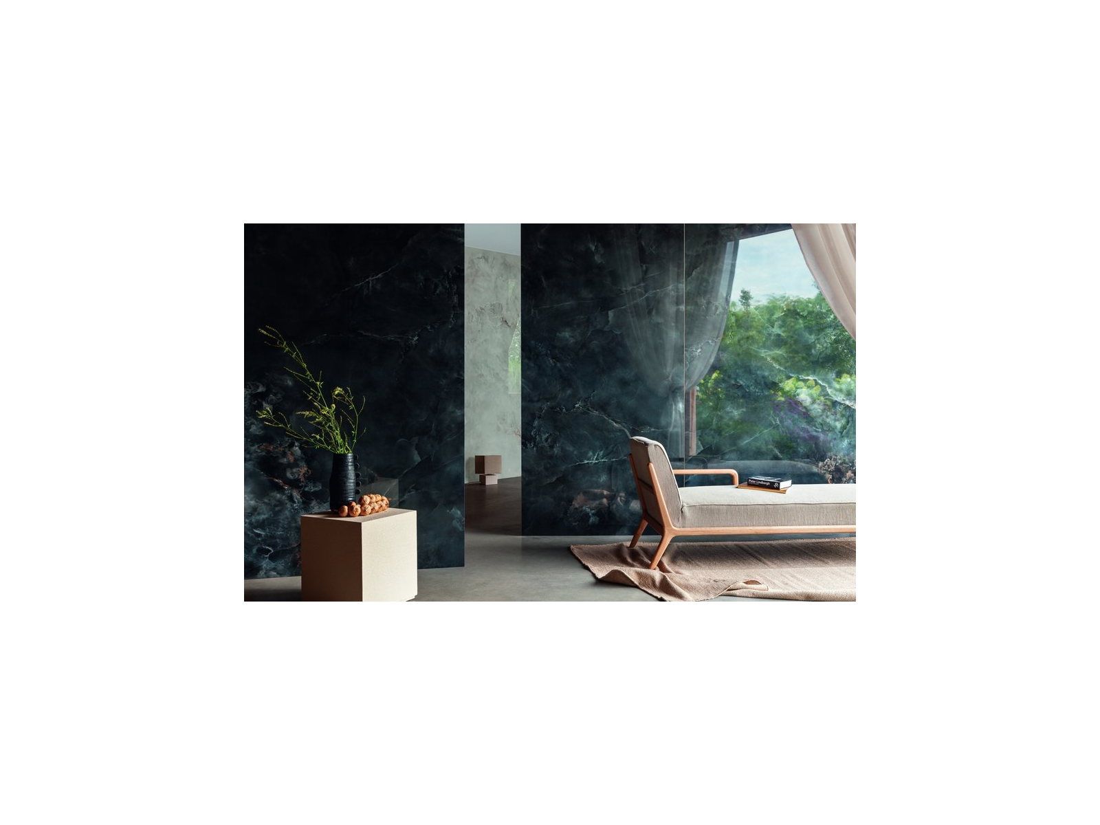 Dlažba  Aquamarine Blue Lesk Rektifikovaná 79,8X79,8