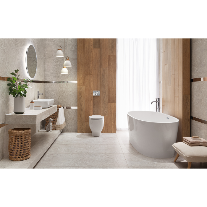 Dlažba  Arona Grey Mat Rektifikovaná 59,8X59,8