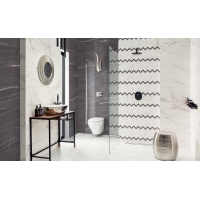 Dlažba  Bonella White Mat Rektifikovaná 44,8X44,8