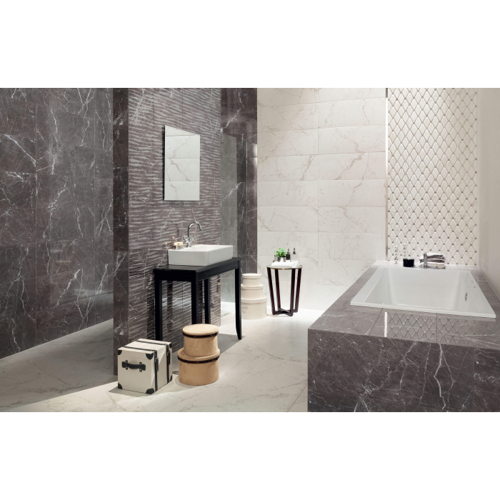 Dlažba  Graniti White Mat Rektifikovaná 60X60