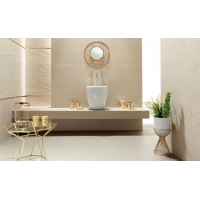 Dlažba  House Of Tones White Struktura Mat Rektifikovaná 59,8X59,8