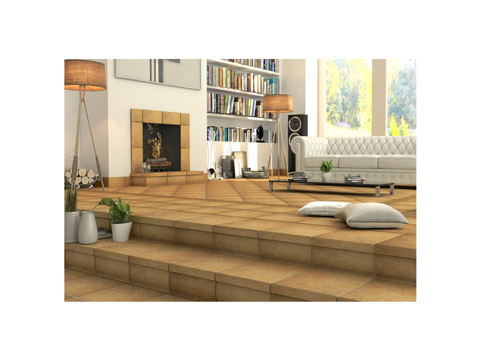 Dlažba Tambora 31x31