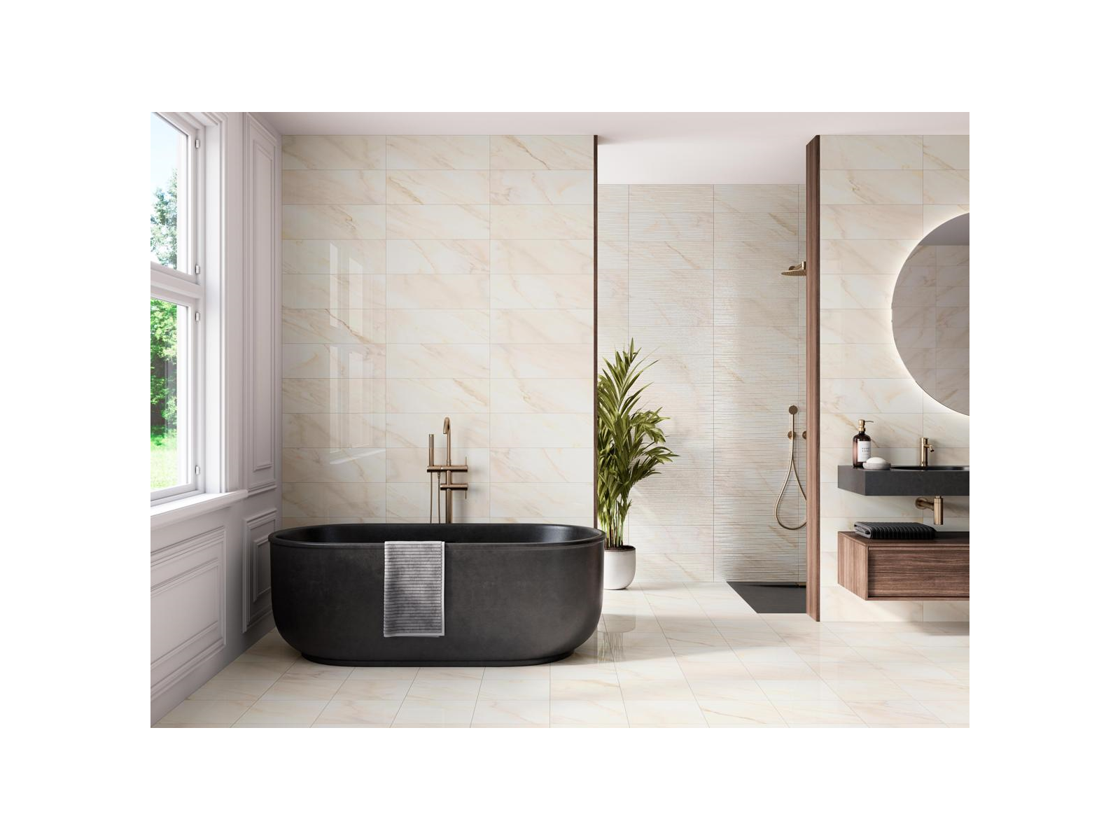 Duna Kore Blanco Brillo 20X60