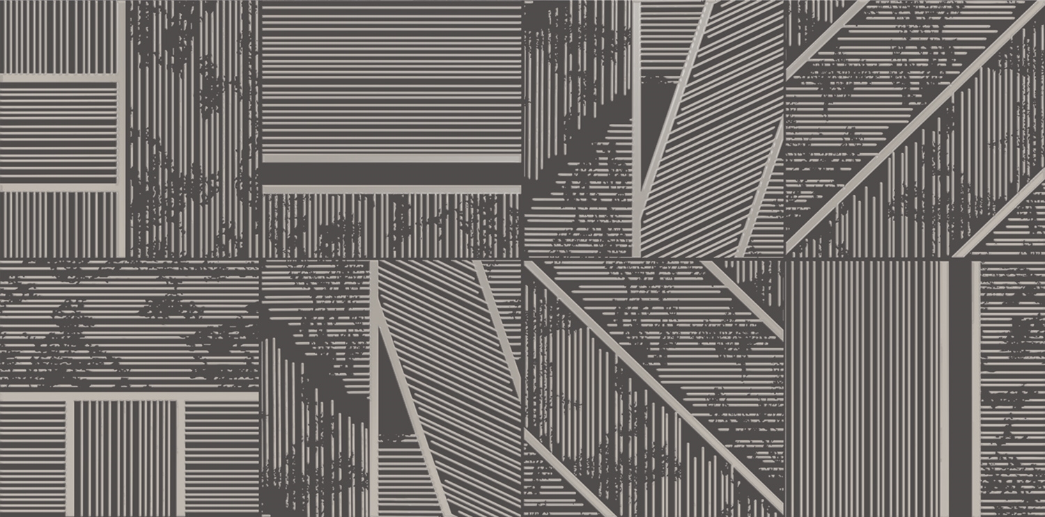 Duo Graphite Dekor A 29,8X59,8