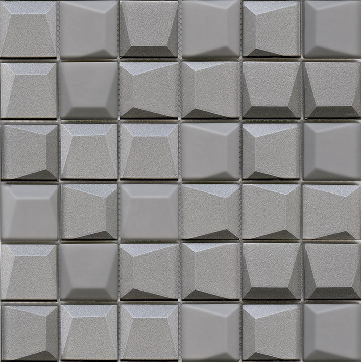 Effect Square Silver 30X30