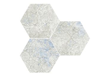 Emotion Grey Natural Hexagon 25x29