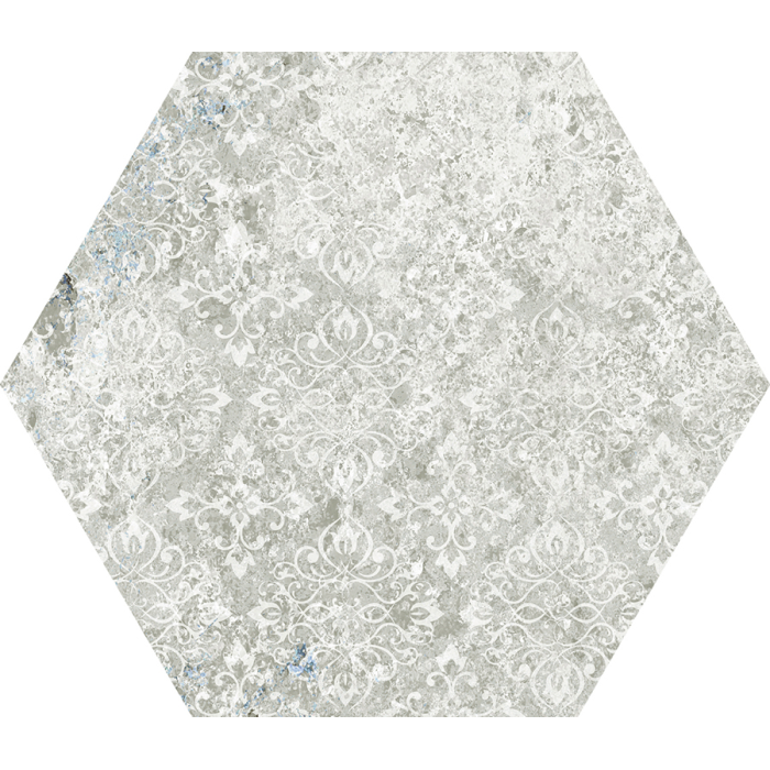 Emotion Grey Natural Hexagon 25x29