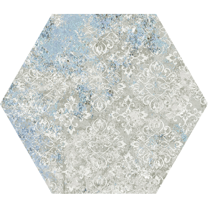 Emotion Grey Natural Hexagon 25x29